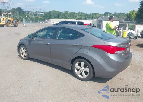 2012 Hyundai Elantra Gls z USA, uszkodzony, nr VIN 5NPDH4AE8CH065326